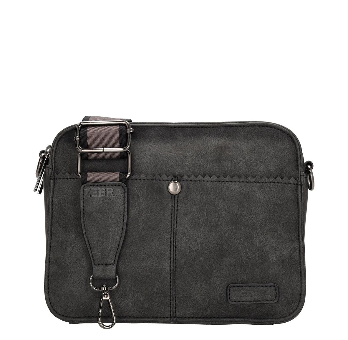 Zebra Trends schoudertas zwart