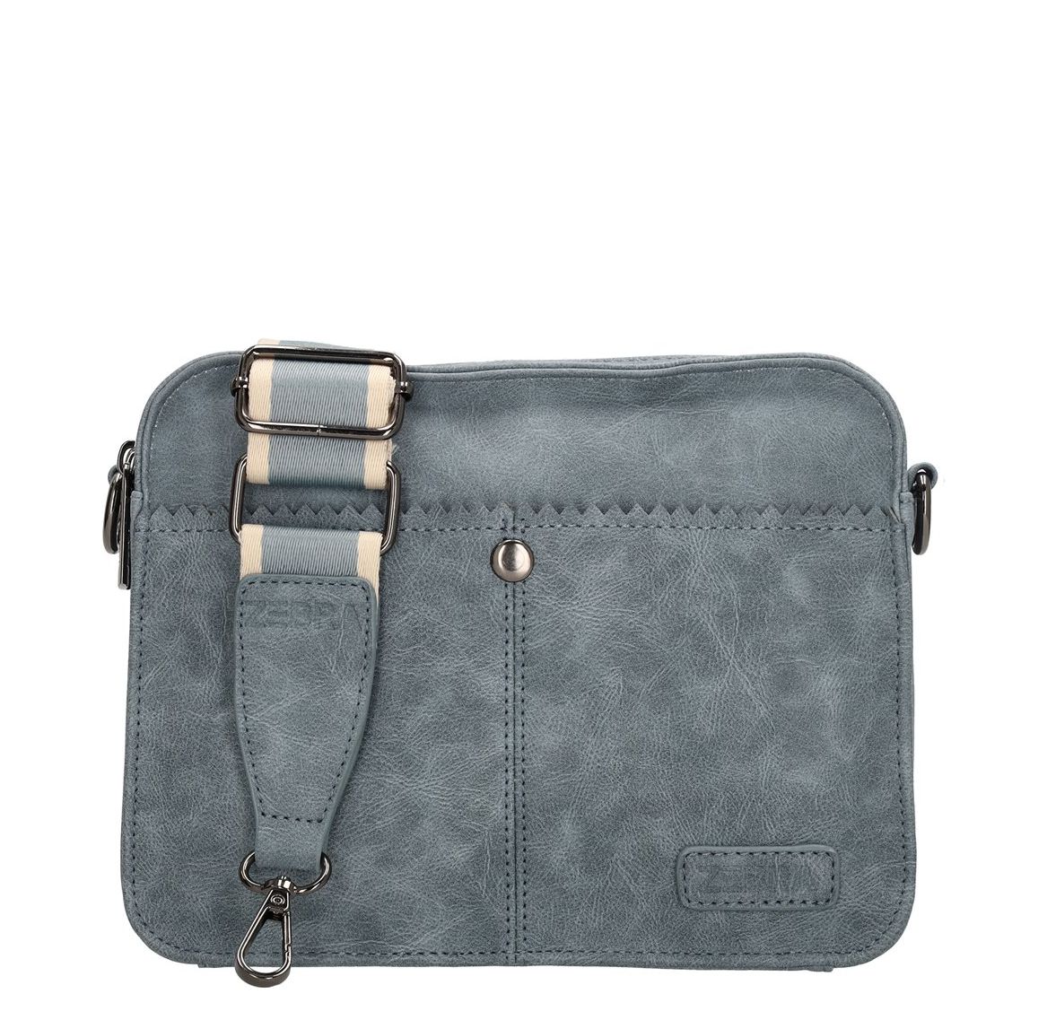 Zebra Trends schoudertas blauw