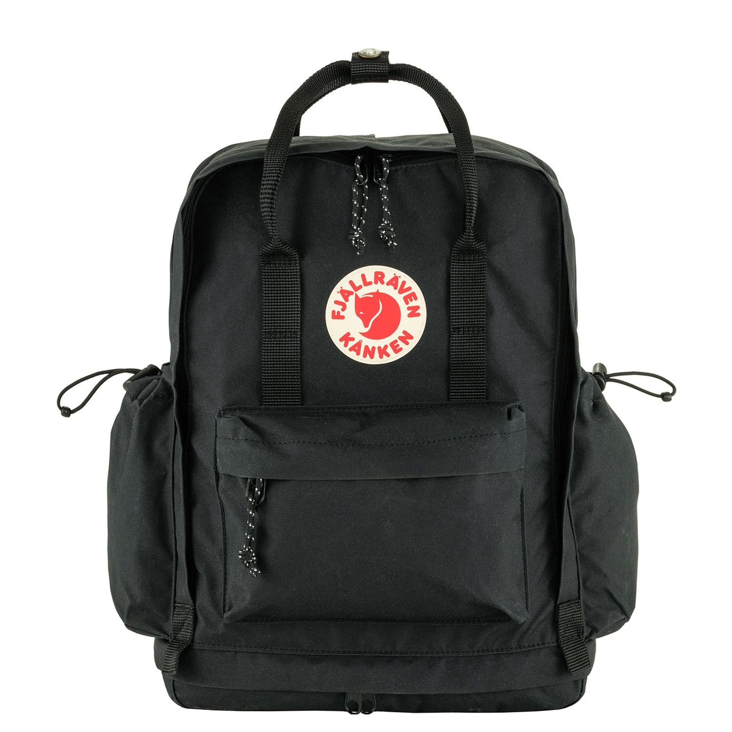 Fjällräven Kanken Outlong Laptop Rugzakken zwart