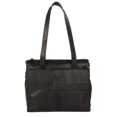 Spikes & Sparrow Durante Laptop Shoulderbag 12" black