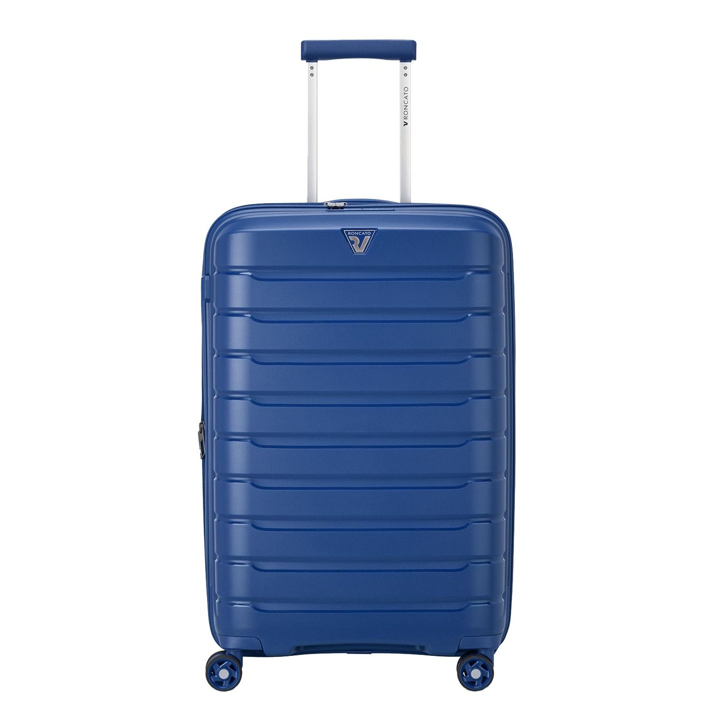 Roncato Butterfly 4 Wiel Trolley Medium 68 Expandable Dark Blue