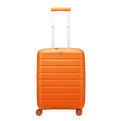 Roncato B-Flying Expandable Trolley 55 spot apricot orange