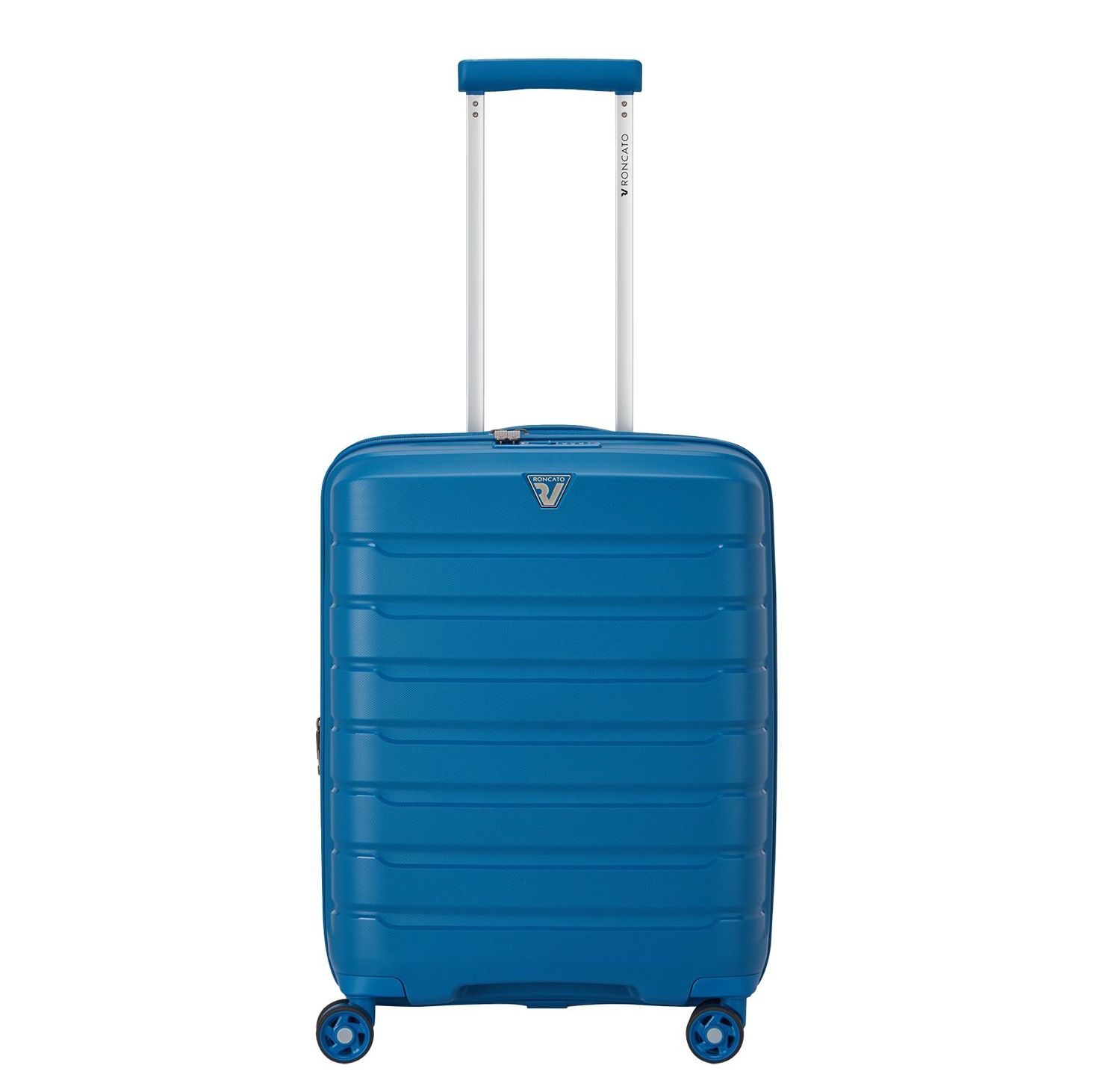 Roncato Butterfly 4 Wiel Cabin Trolley 55 Expandable Denim Blue