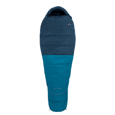 Vaude Alpi Kids Sleepingbag Adjust 400 II SYN Zip Left baltic sea