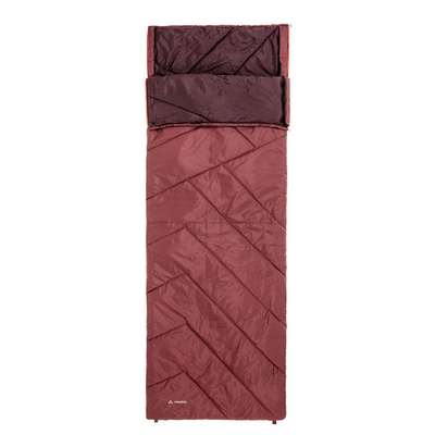 Vaude Navajo Sleepingbag 500 S II SYN Zip Left dark cherry