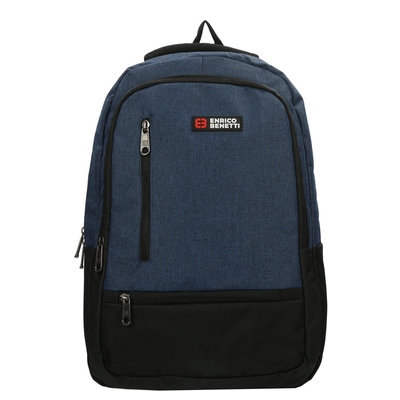 Enrico Benetti Hamburg 15'' Laptop Backpack blue