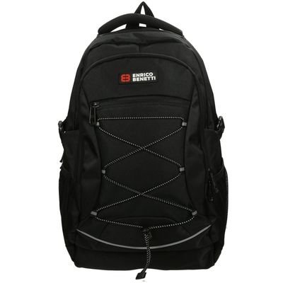 Enrico Benetti Yellow Stone 13'' Laptop Rugzak zwart