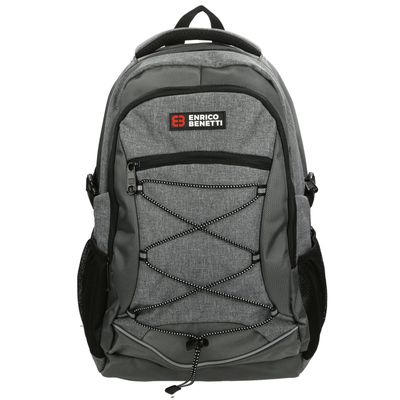 Enrico Benetti Yellow Stone 13'' Laptop Rugzak grijs