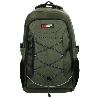 Enrico Benetti Yellow Stone 15'' Laptop Rugzak olijf