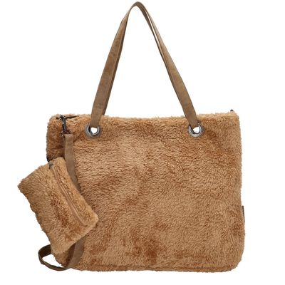 Enrico Benetti Teddy Shopper camel