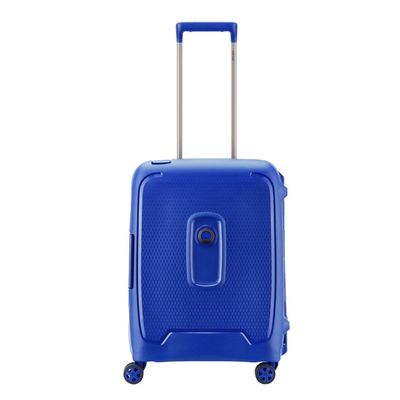Delsey Moncey 4 Wheel Trolley 55/40 Slim blue