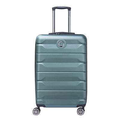 Delsey Air Armour 4 Wheel Medium Trolley 68 Expandable light green
