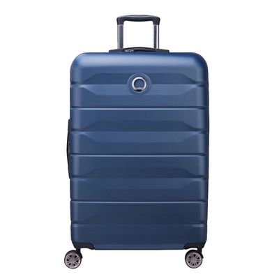 Delsey Air Armour 4 Wheel Large Trolley 77 Expandable night blue