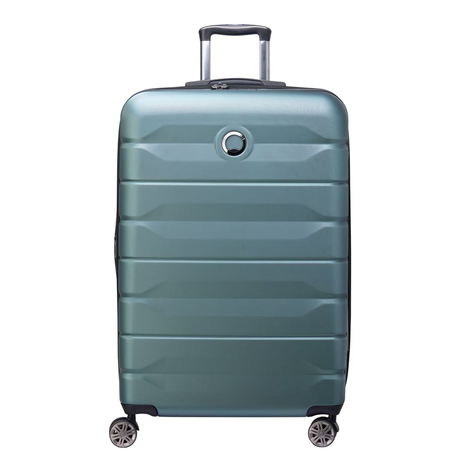 Delsey Air Armour 4 Wheel Large Trolley 77 Expandable light green