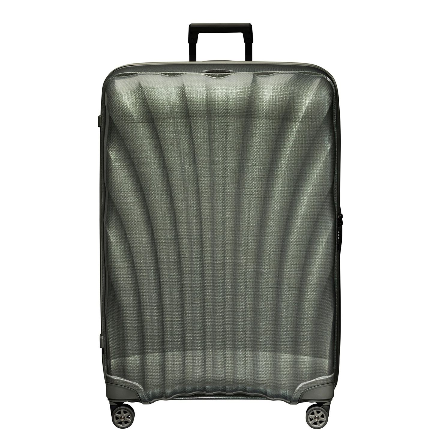 Samsonite C-Lite Spinner 86 metallic green Harde Koffer