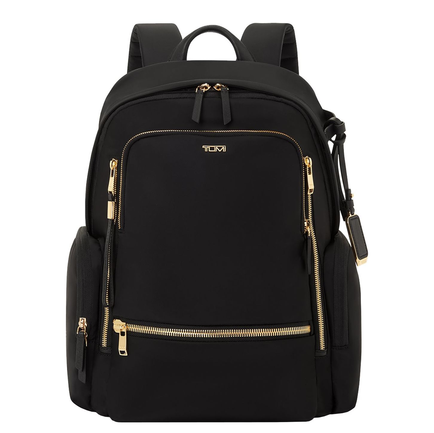 Tumi rugzak zwart, goud en multicolor