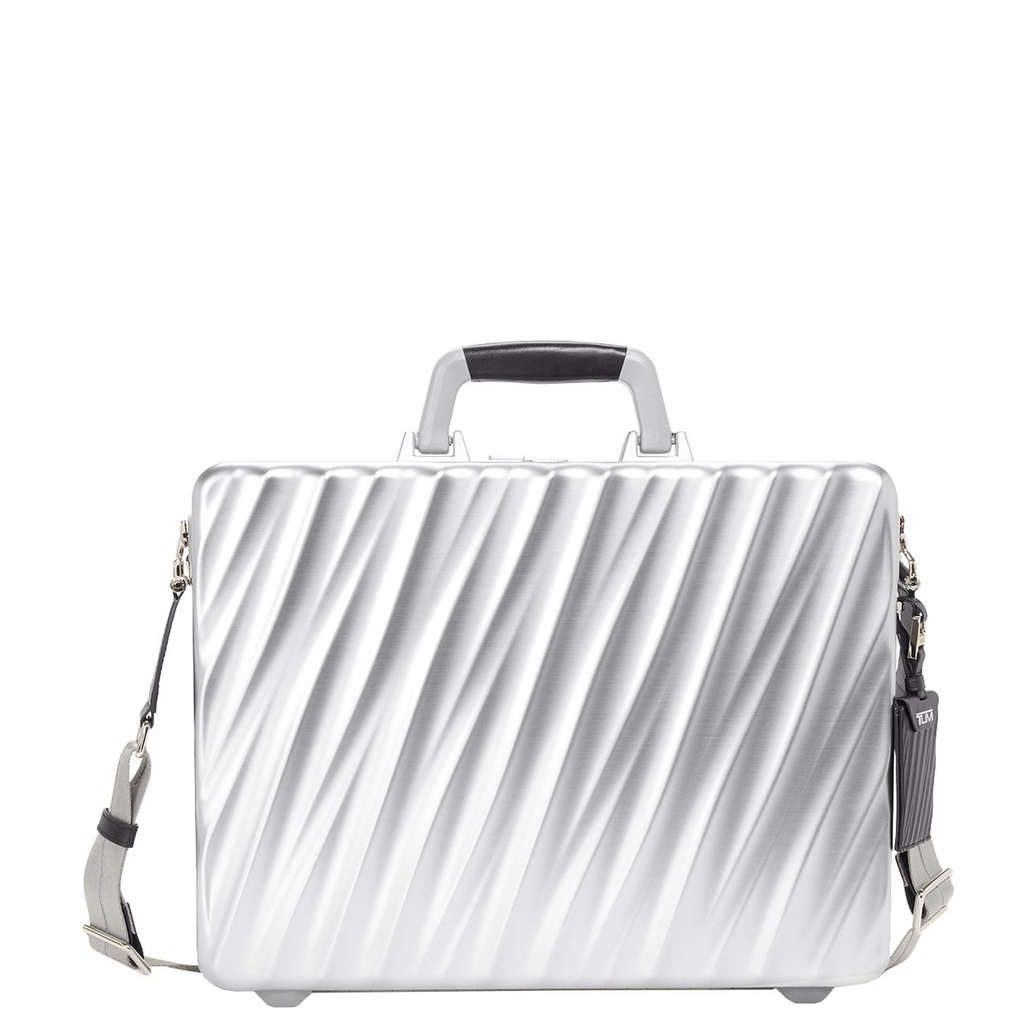 Tumi 19 Degree Aluminum Briefcase silver