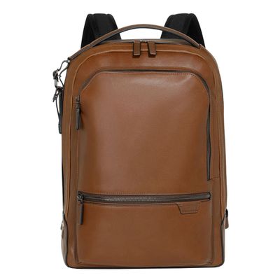 TUMI Harrison Bradner Backpack Leather cognac