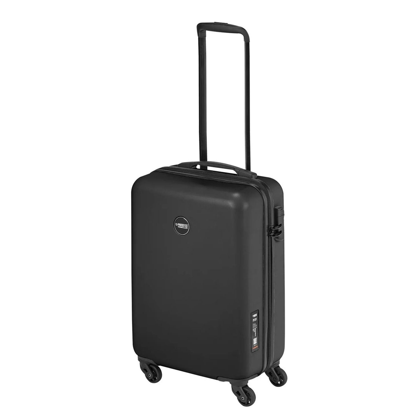 Princess Traveller PT01 - Handbagage koffer - Pitch Black - S - 55cm