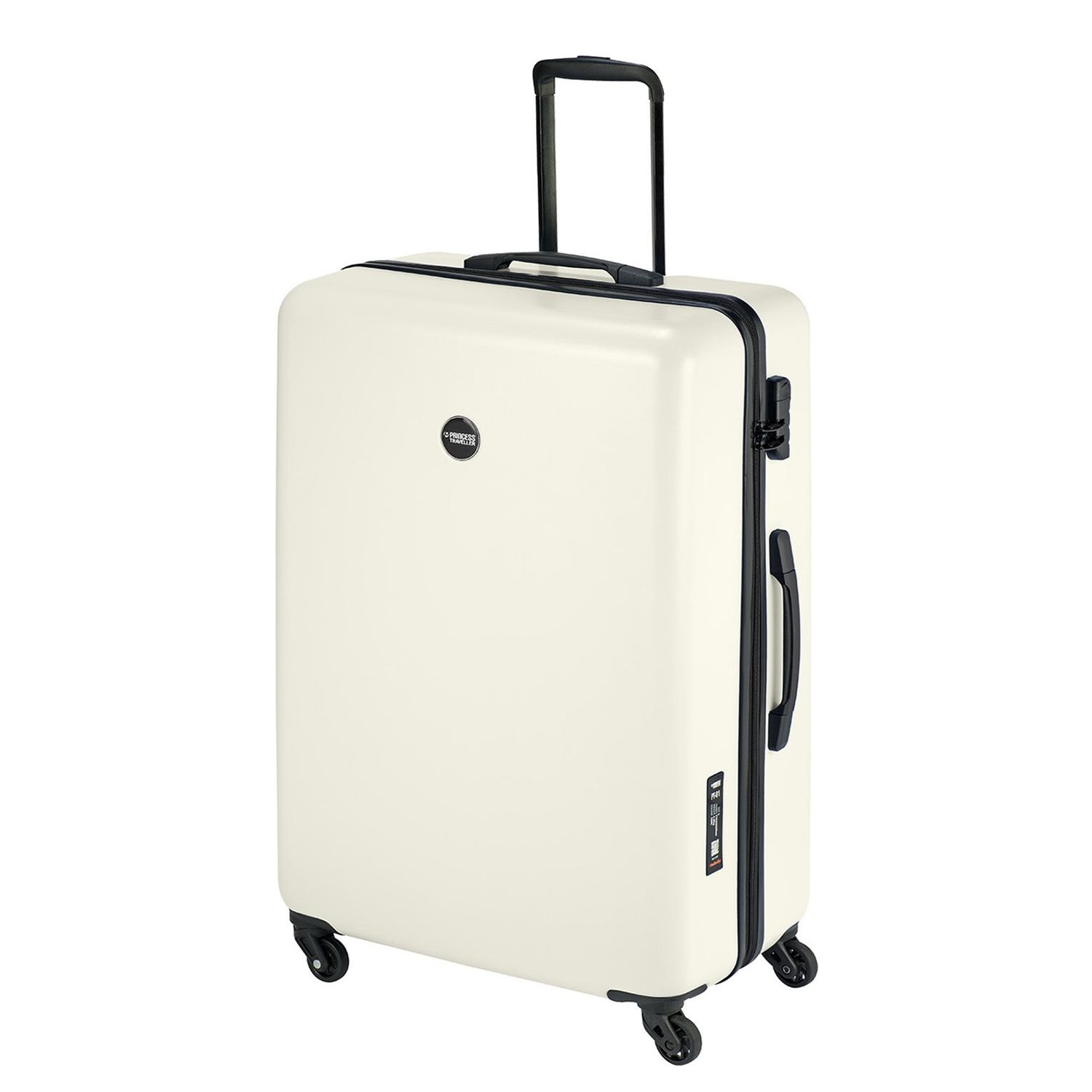 Princess Traveller PT01 - Reiskoffer - Pearl White - L - 77cm