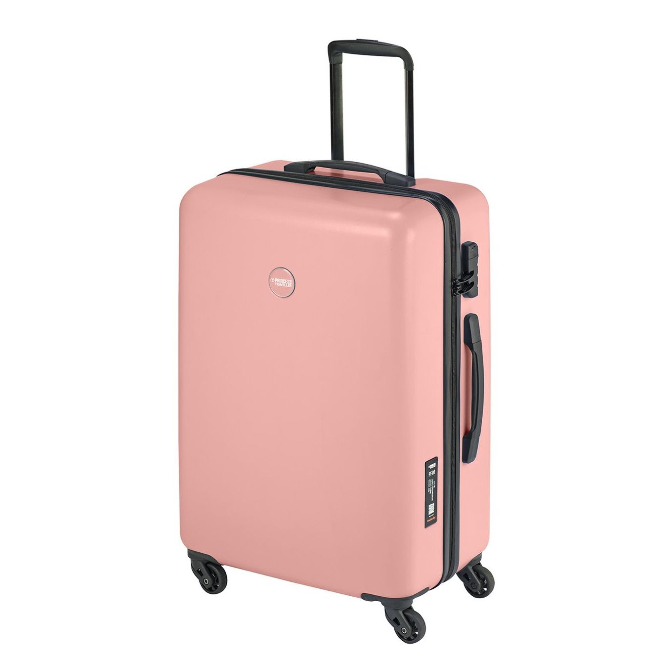 Princess Traveller PT-01 Medium Trolley peony pink