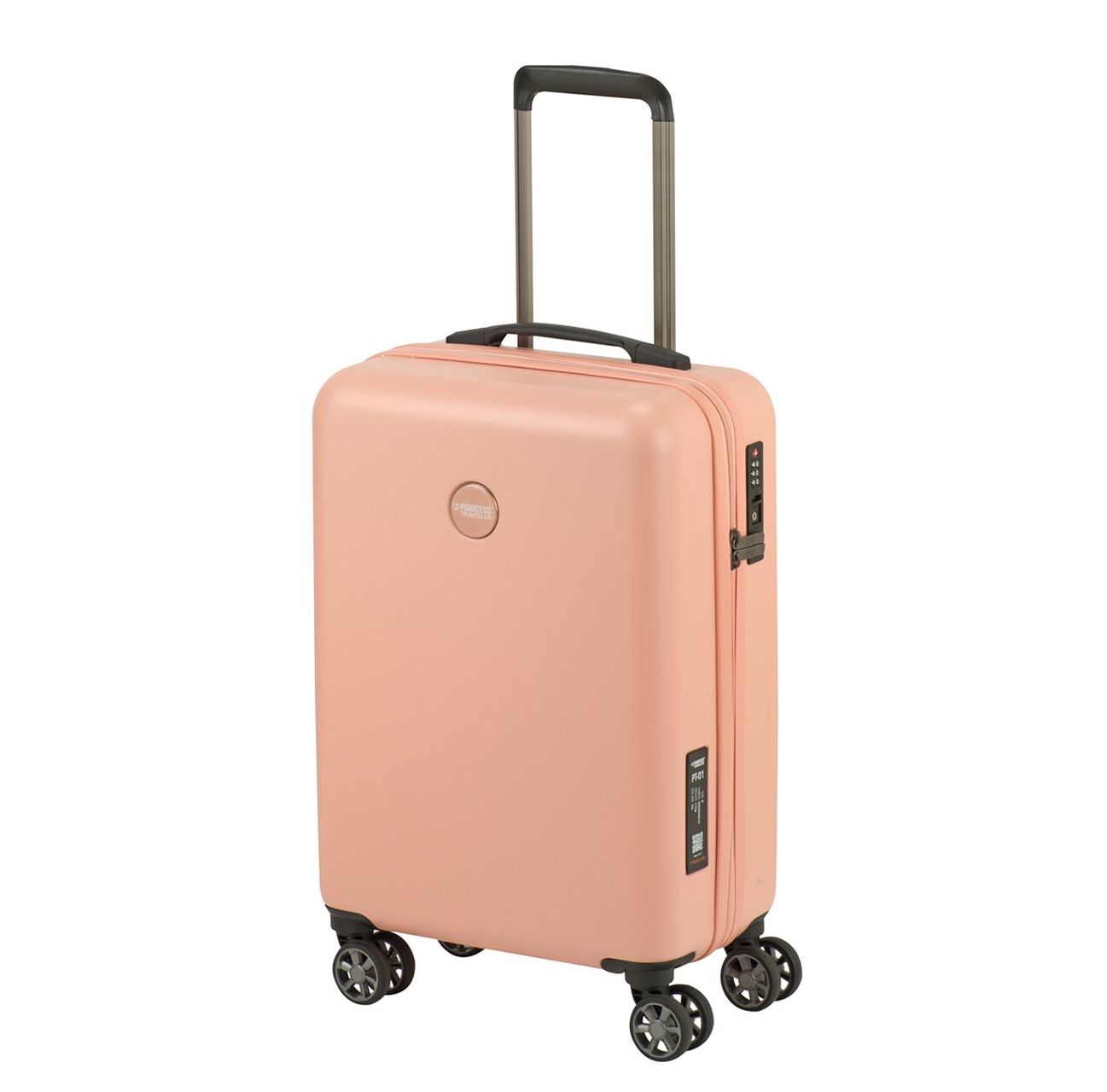 Princess Traveller PT-01 Deluxe Cabin Trolley peony pink