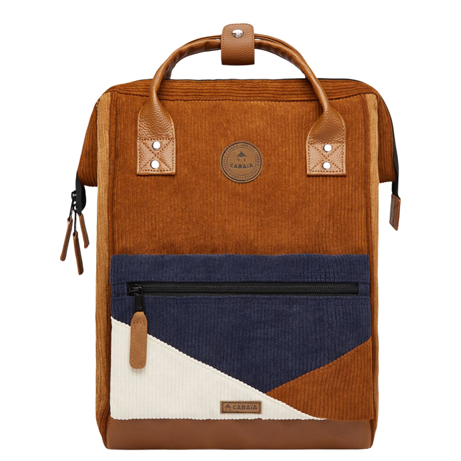 Cabaia Adventurer Laptop Rugzakken bruin