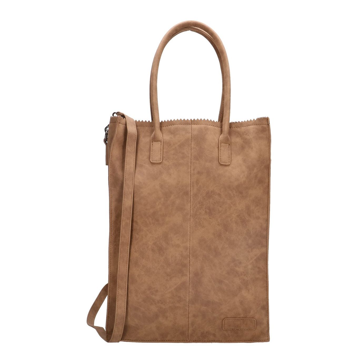 Zebra Trends Rosa shopper bruin en roze