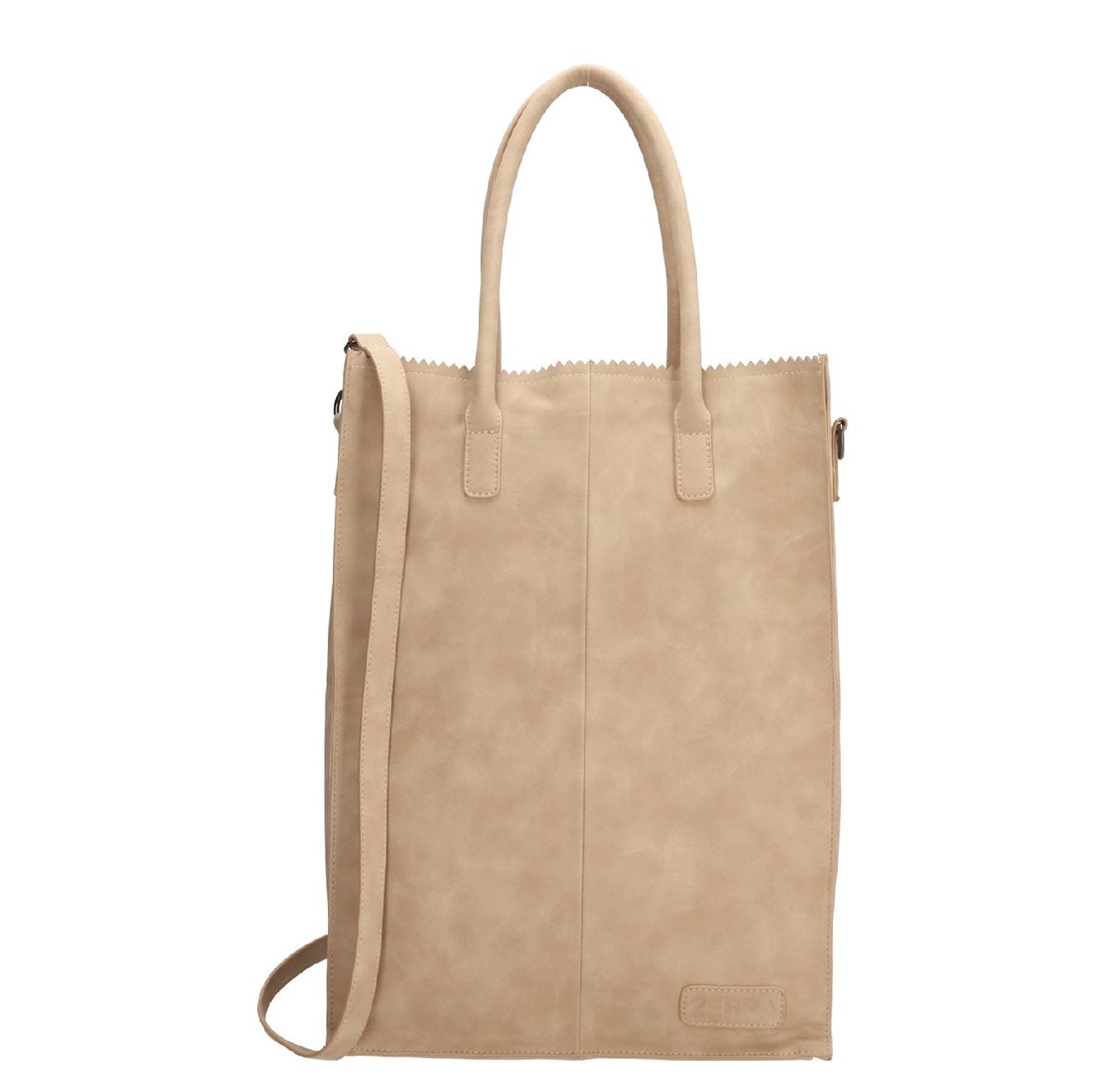Zebra Trends Rosa shopper bruin, beige en roze