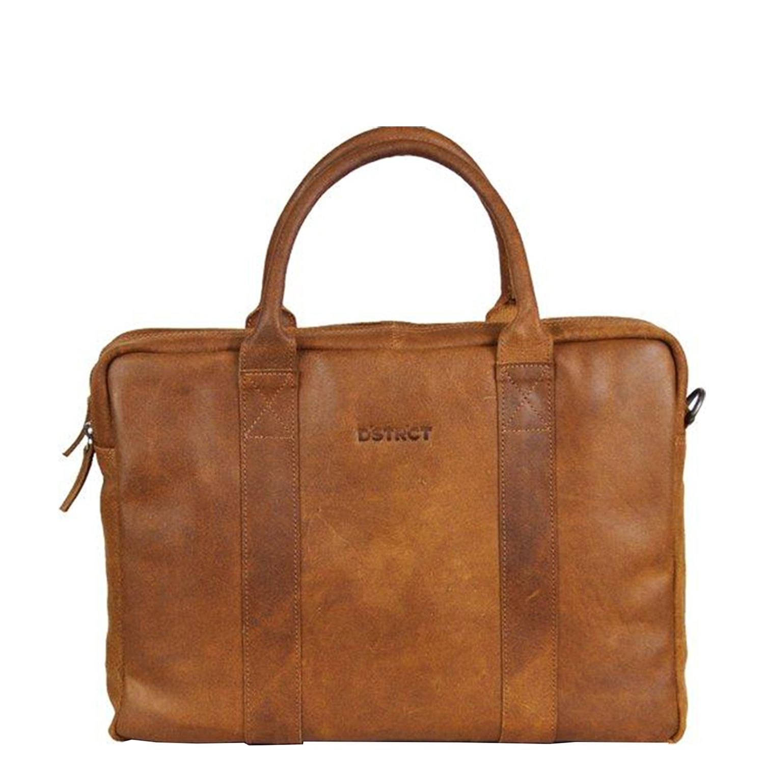 DSTRCT laptoptas bruin