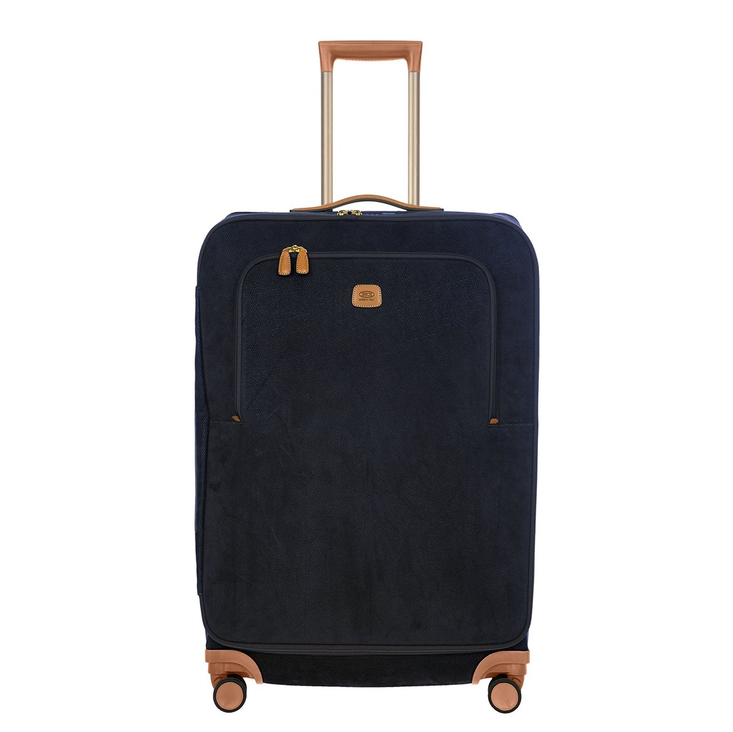 Bric&apos;s Life Trolley M blue zachte koffer