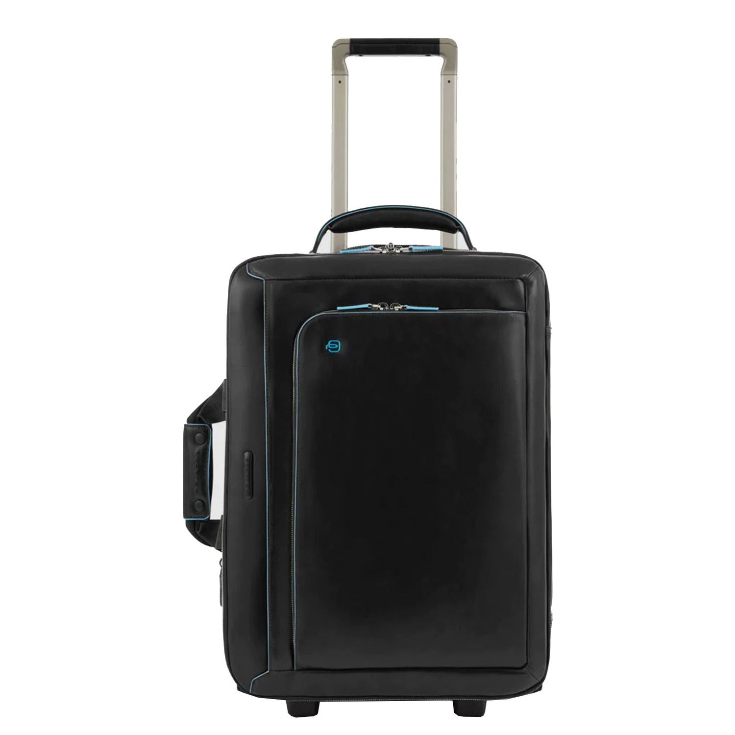 Piquadro Blue Square Trolleys zwart en blauw