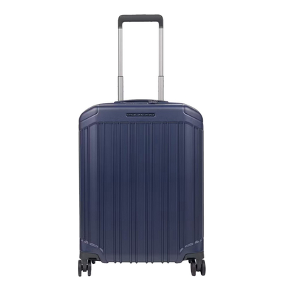 Piquadro PQ-Light Cabin Trolley 55 cobalt blue