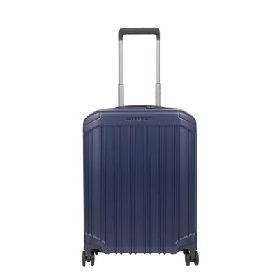 Piquadro PQ-Light Cabin Trolley 55 cobalt blue