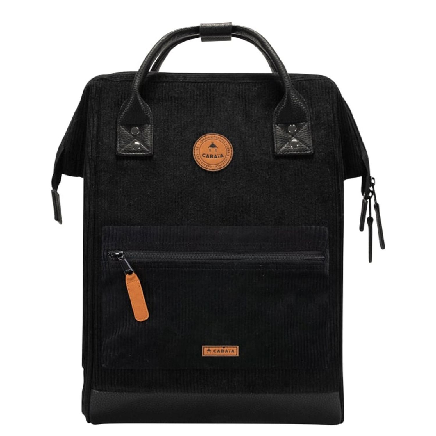 Cabaia Adventurer Laptop Rugzakken zwart