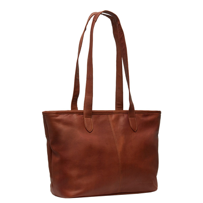 The Chesterfield Brand Monza Shopper cognac