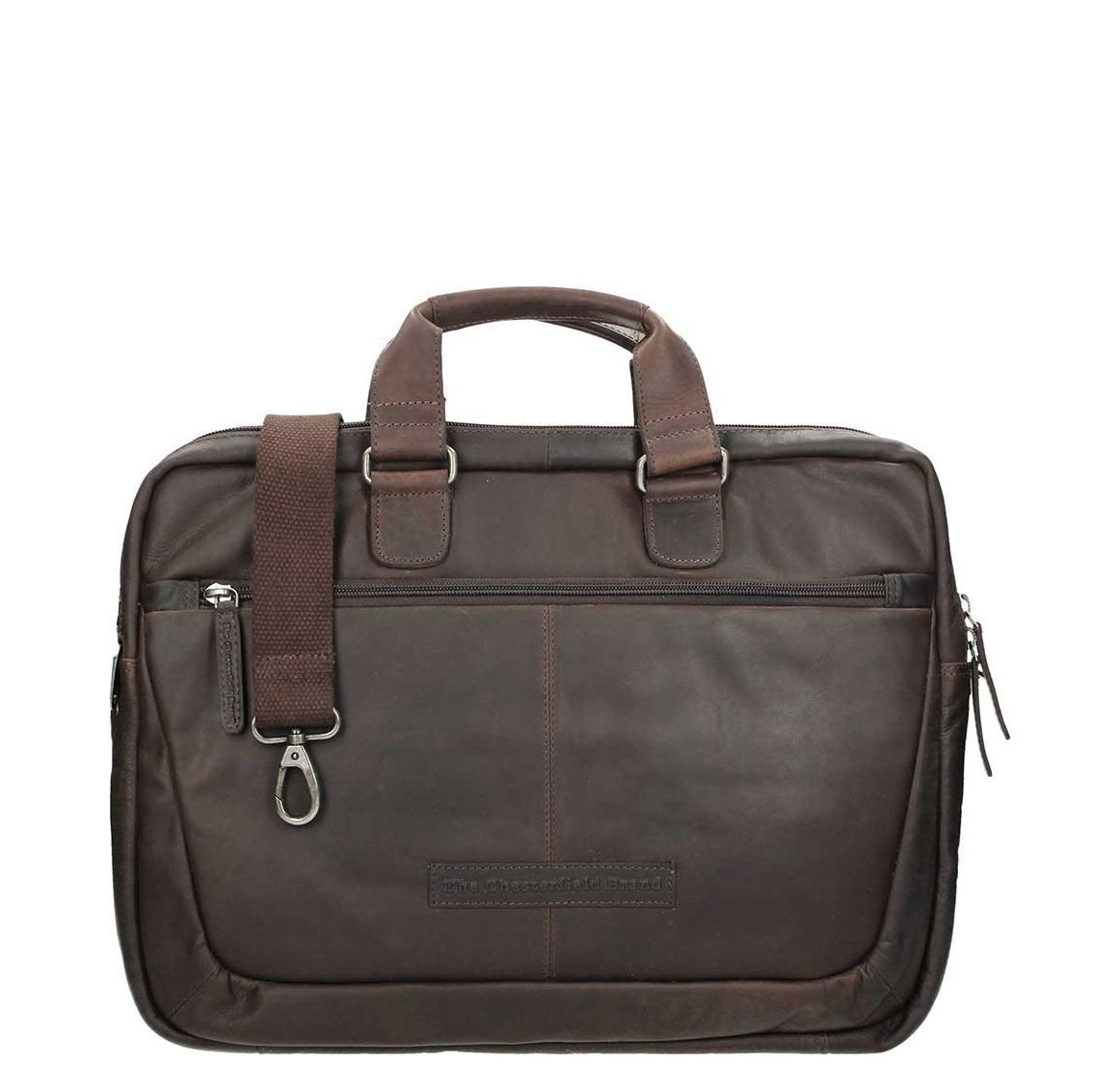 The Chesterfield Brand schoudertas bruin