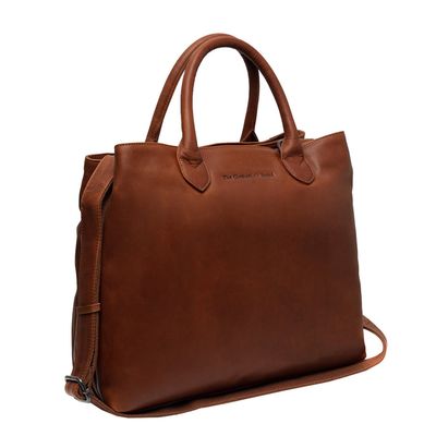 The Chesterfield Brand Passau Schoudertas cognac
