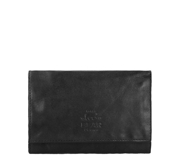 Bear Design Cow Lavato portemonnee zwart