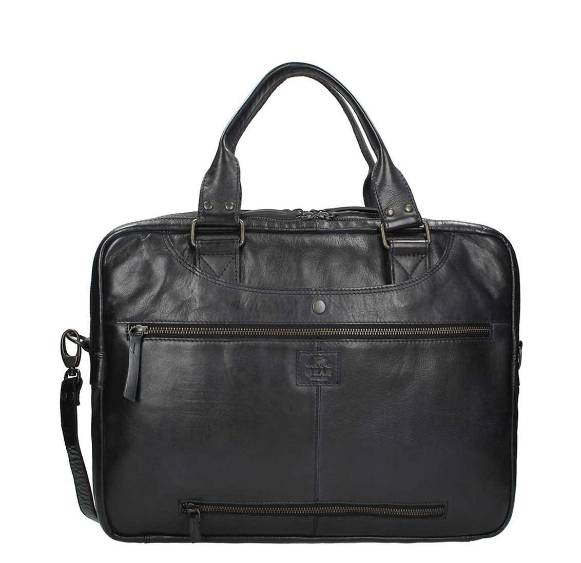 Bear Design Cow Lavato laptoptas zwart