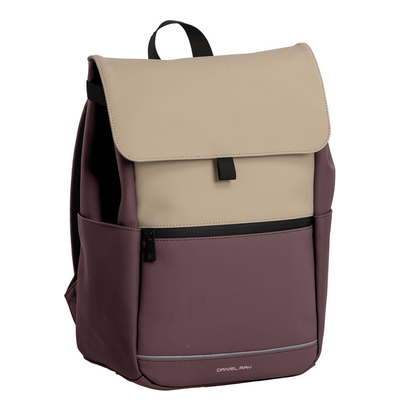 Daniel Ray Tacoma Water-Repellent Backpack old purple/khaki