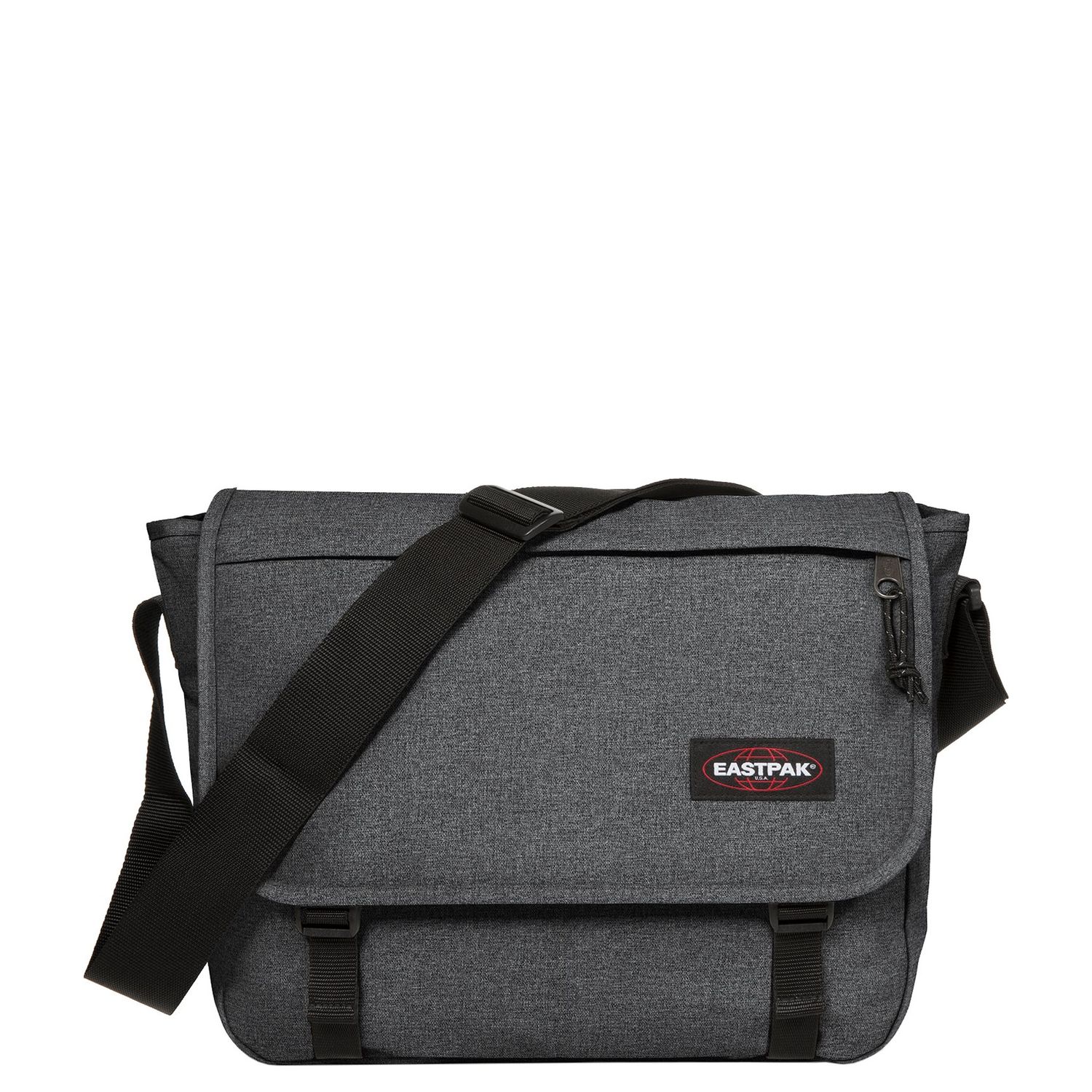 Eastpak Delegate schoudertas zwart, blauw en grijs