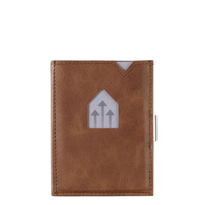 Exentri Leather Wallet RFID hazelnut