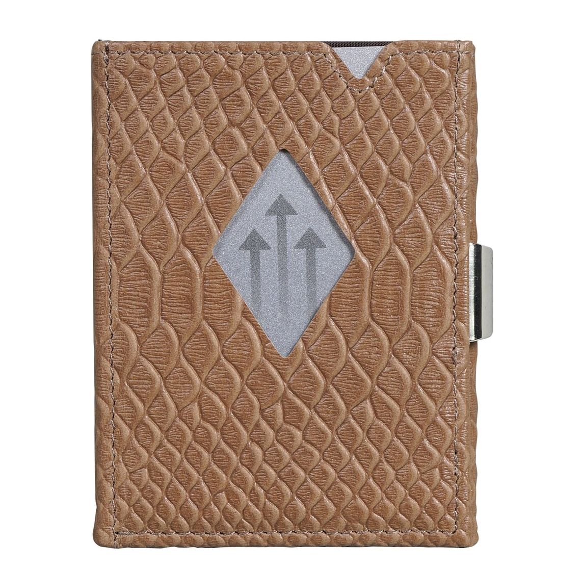 Exentri portemonnee bruin en beige