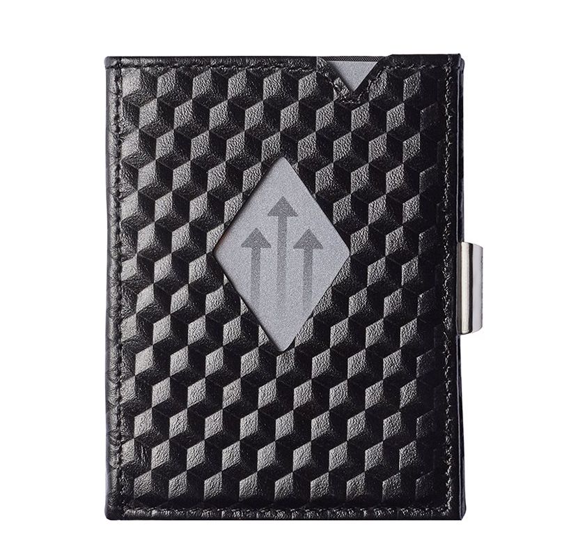 Exentri portemonnee zwart