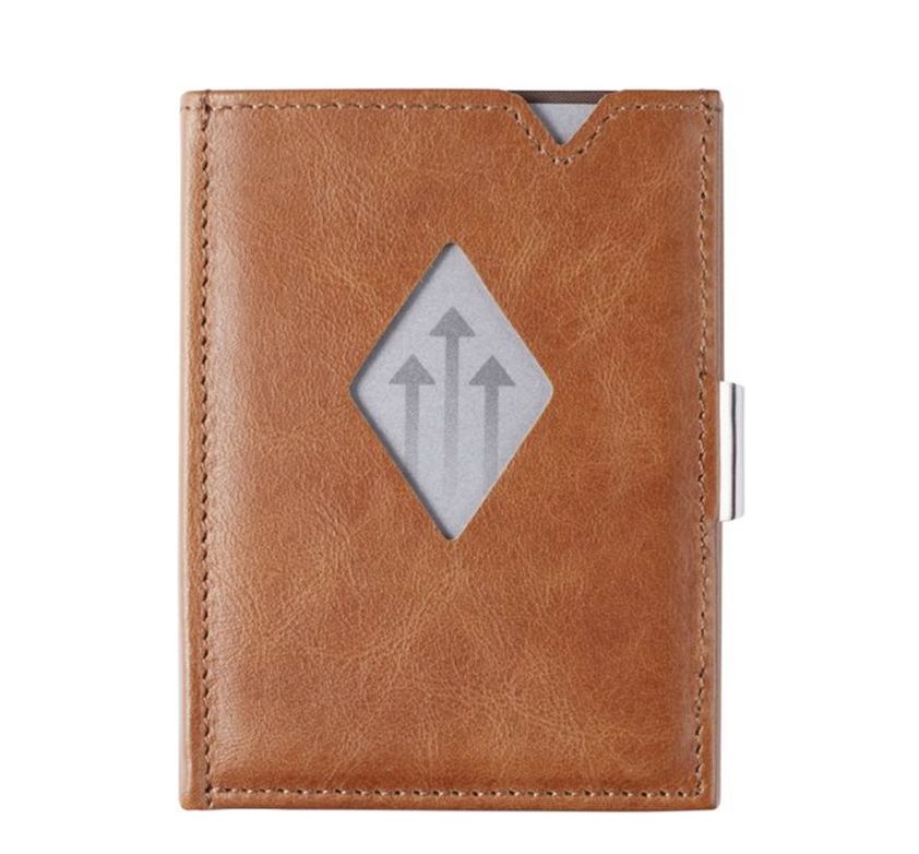 Exentri portemonnee multicolor, beige en bruin