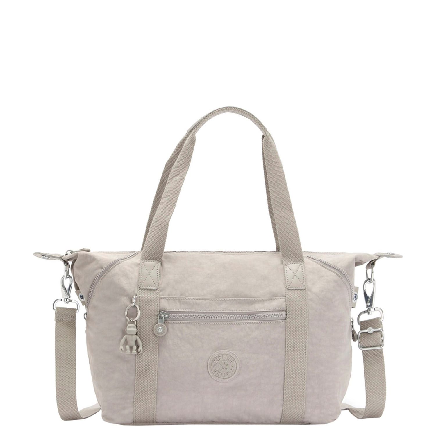 Kipling Art handtas grijs