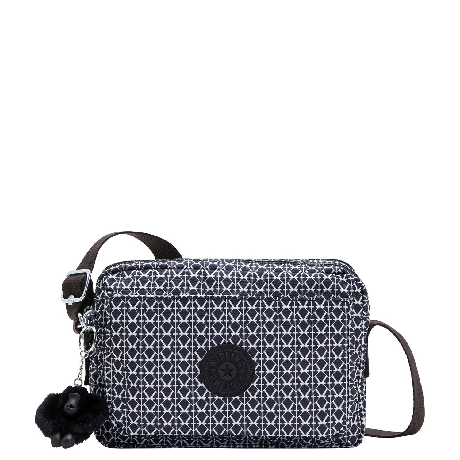 Kipling Abanu M crossbodytas zwart
