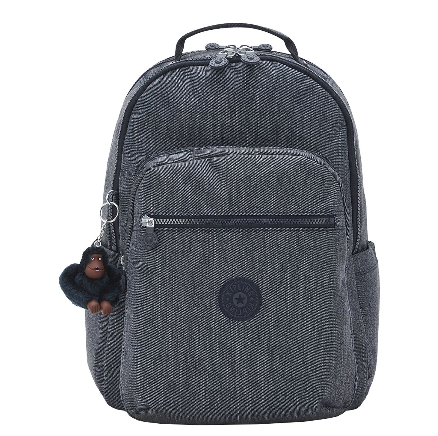 Kipling Seoul laptoptas blauw