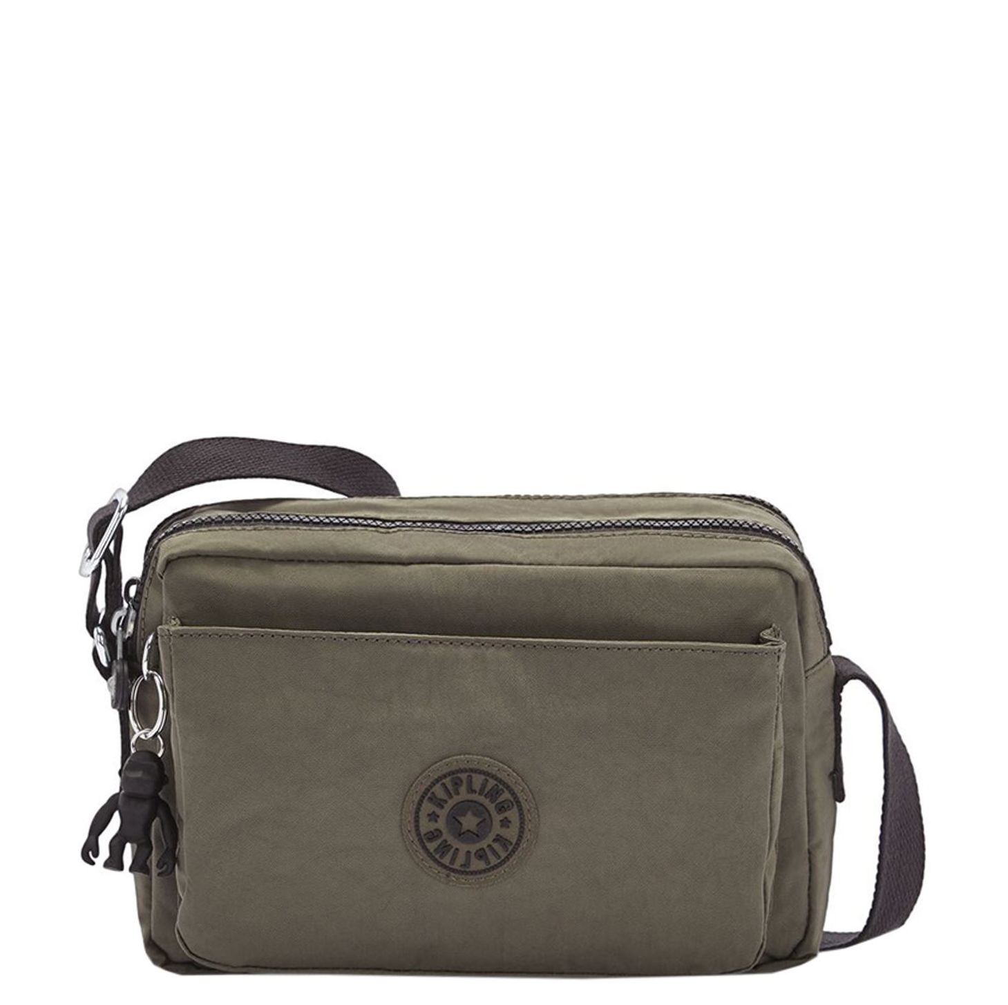 Kipling Abanu M crossbodytas groen